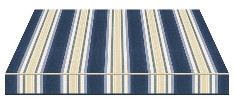 Tempotest Stripe Navy/Beige - Tempotest Awning Fabrics