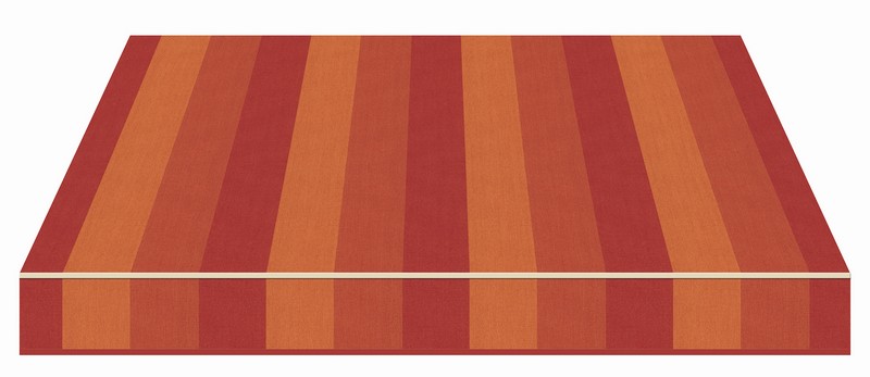 Tempotest Stripe Roasted Peppers - Tempotest Awning Fabrics