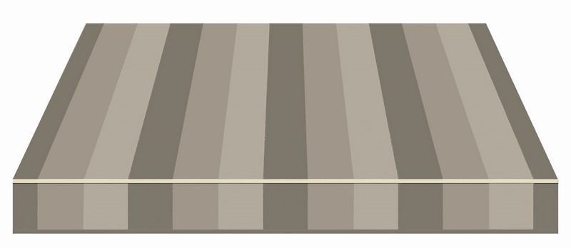 Tempotest Stripe Greco Grey - Tempotest Awning Fabrics