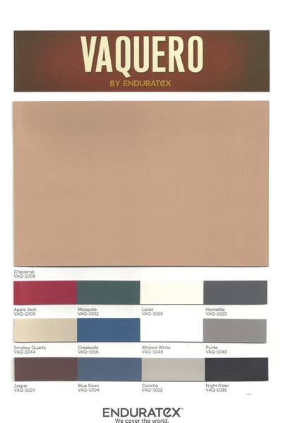 Vaquero Vender Card - Upholstery Vinyls