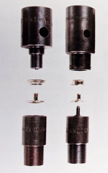 Osborne 4 Piece Snap Dies For 4 Pc Snaps - All