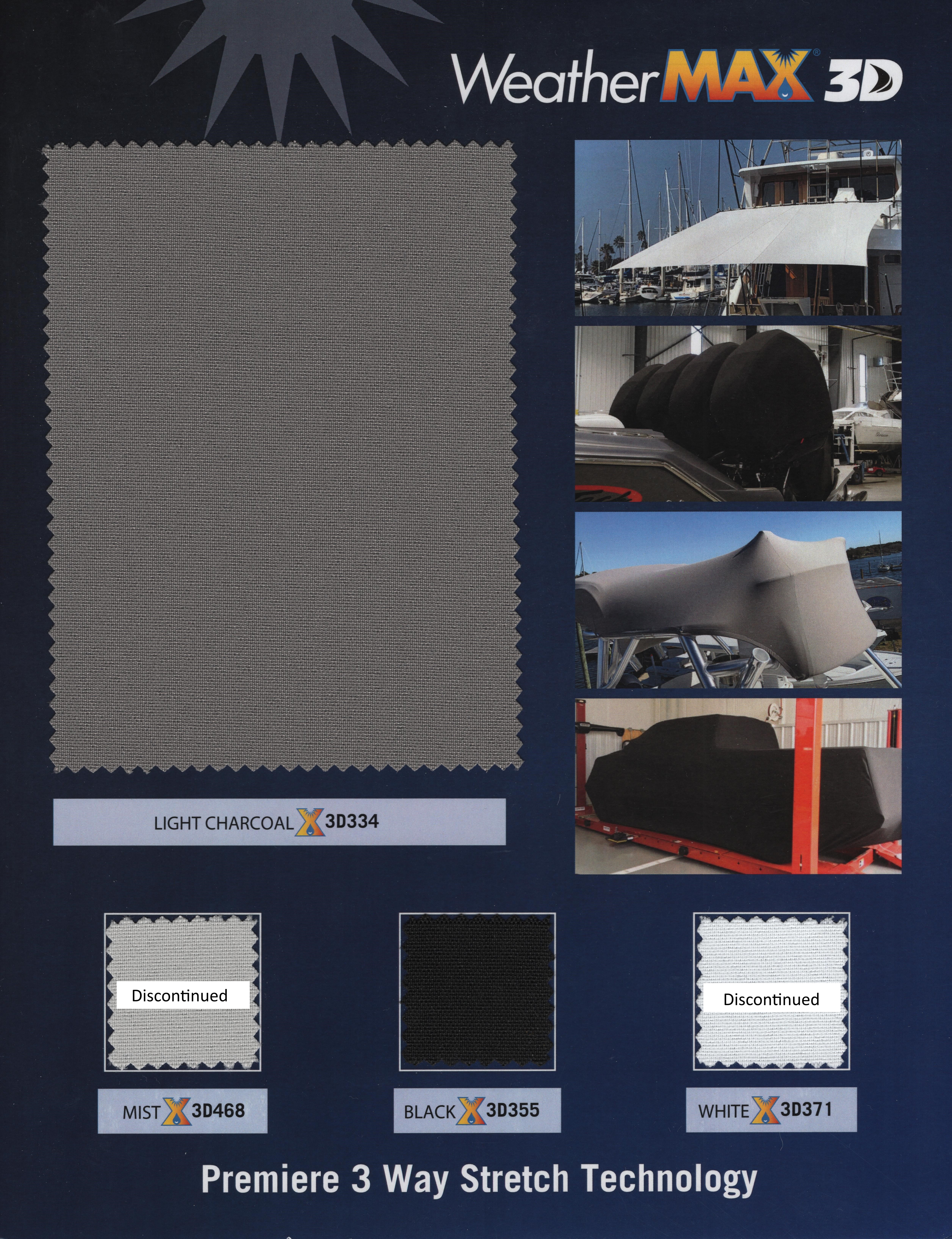 Weathermax 3D Sample Card